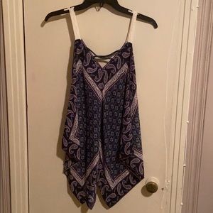 *SOLD* Paisley Patter Sleeveless Blouse